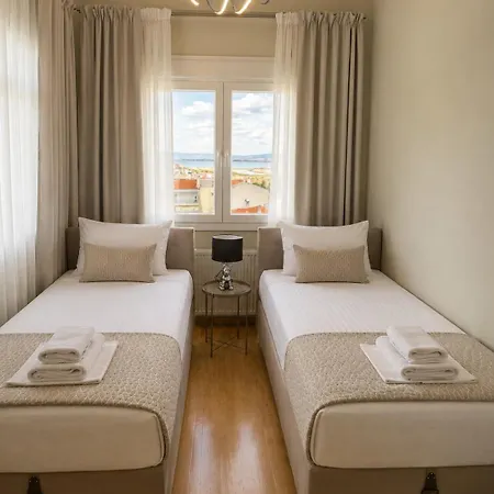 아파트 Ostria Sea View Maisonette # 5 Separate Bedrooms Peraía